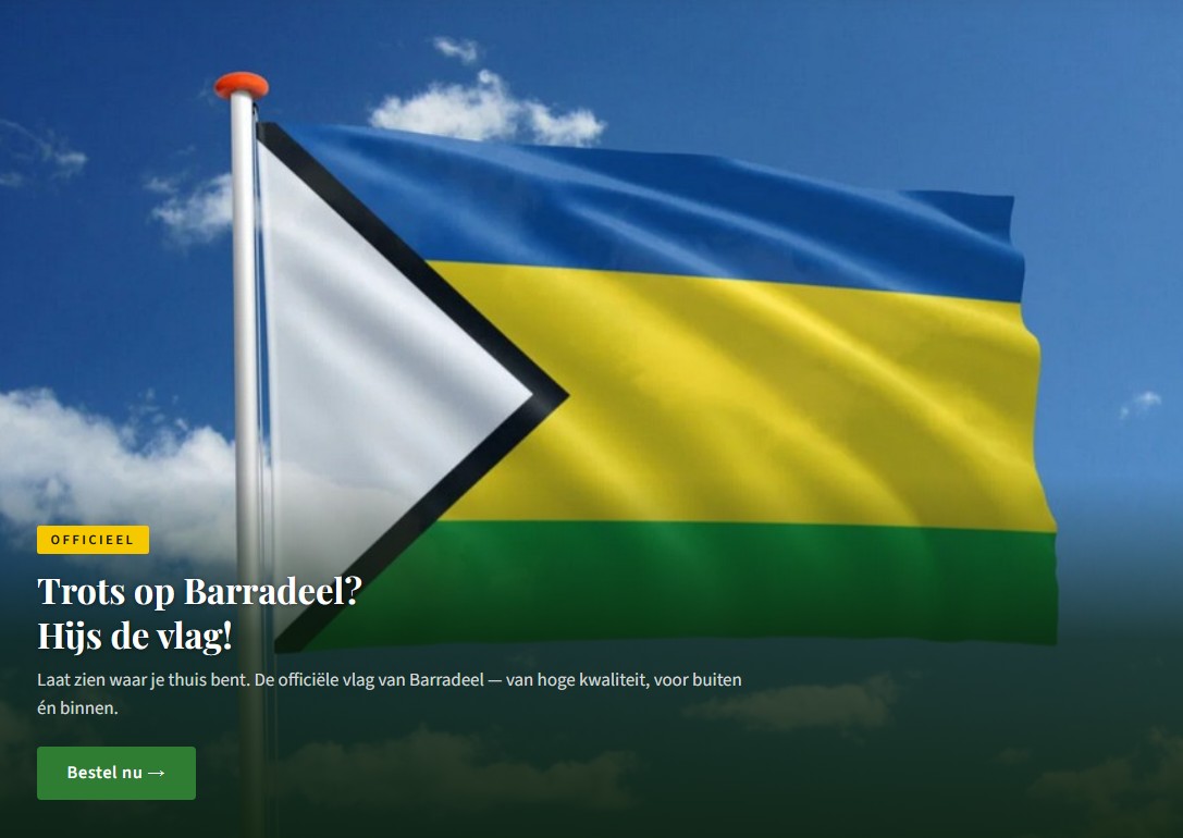 Trots op Barradeel? Hijs de vlag!